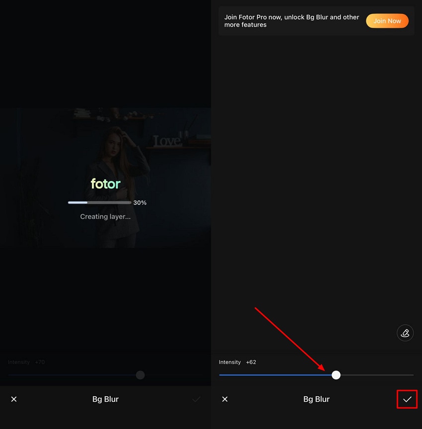 save bg blur fotor image