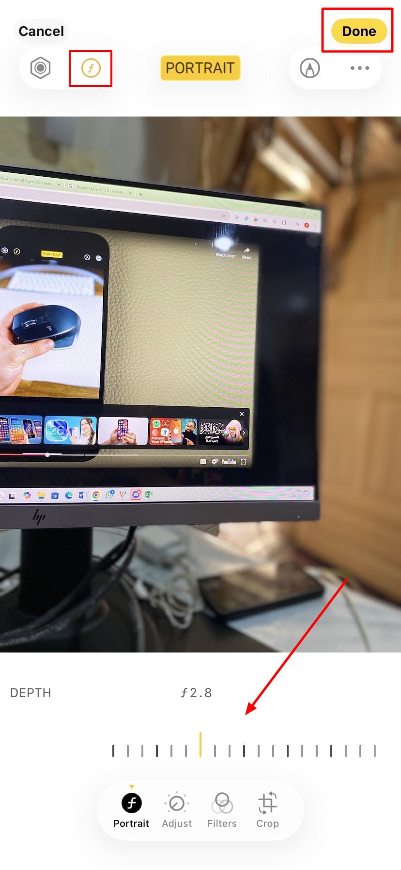 access edit photo android