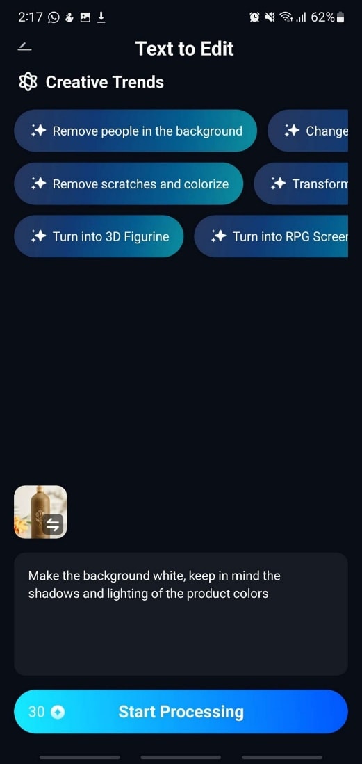 add prompt and image