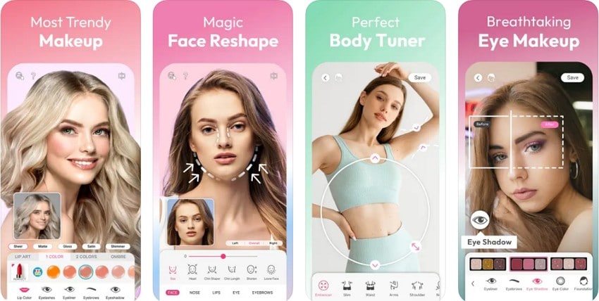 facial editing app