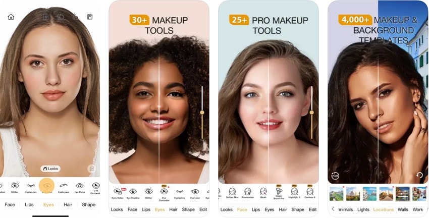 perfect365 facial editing app