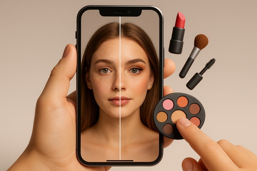 working of beauty image editor