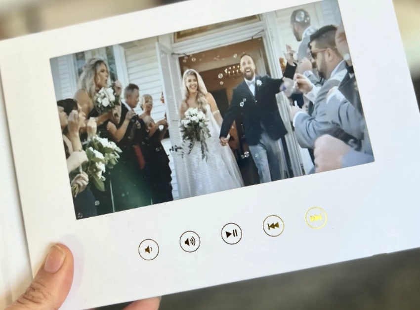 digital wedding photo album