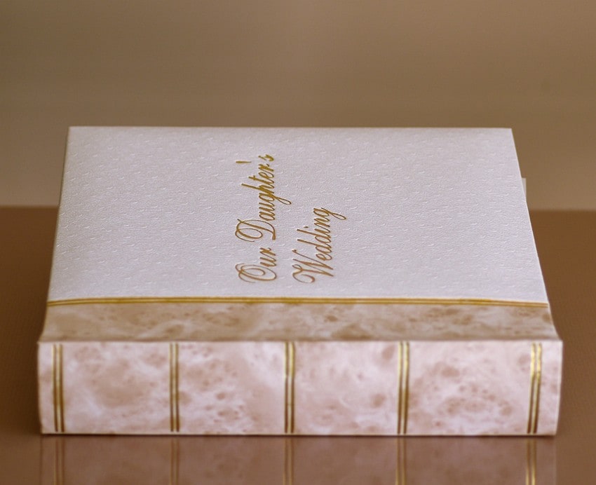 parent wedding photo album