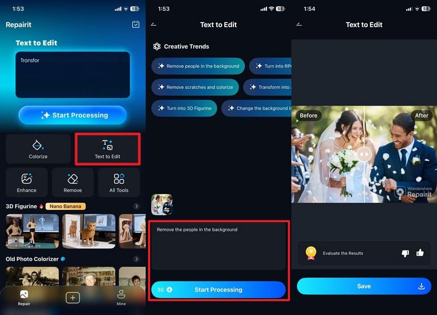 add image and prompt