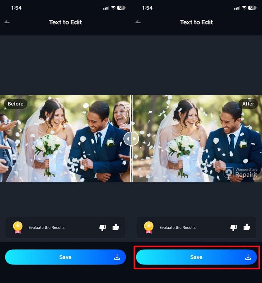 save the wedding image