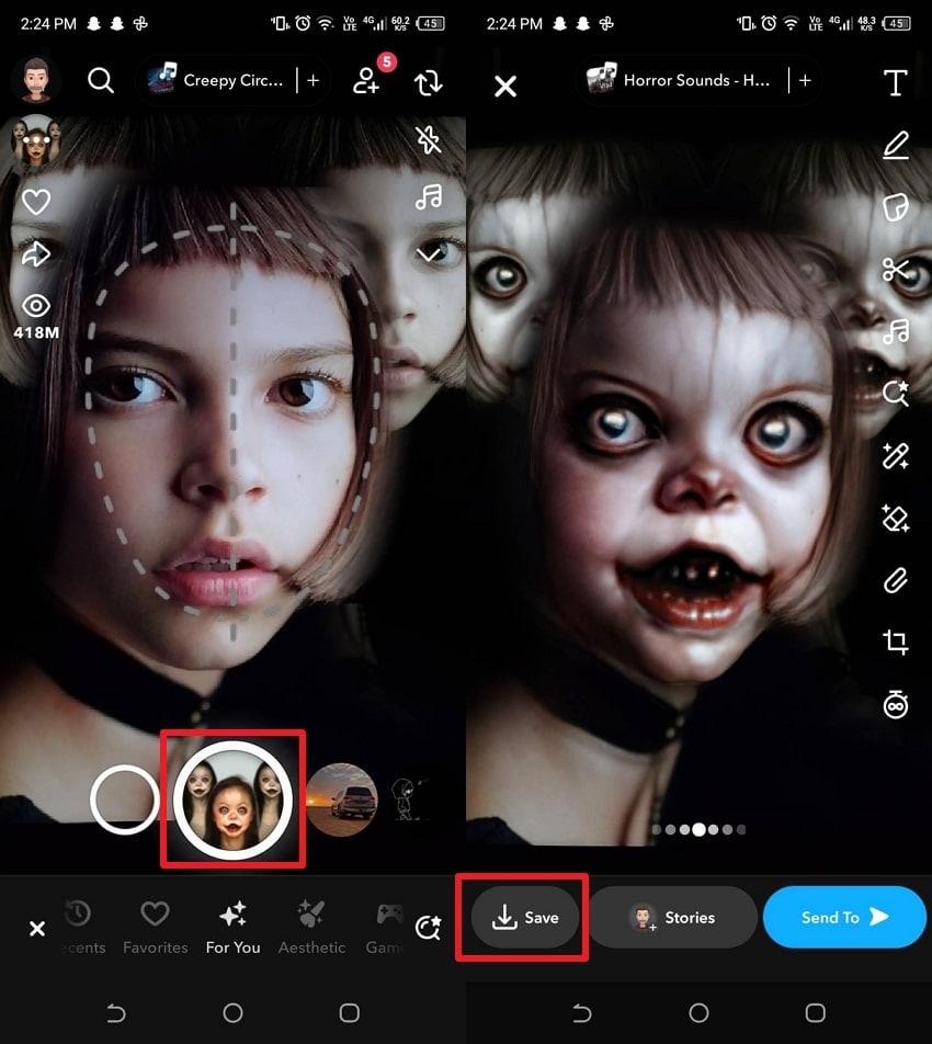 download photo with halloween style