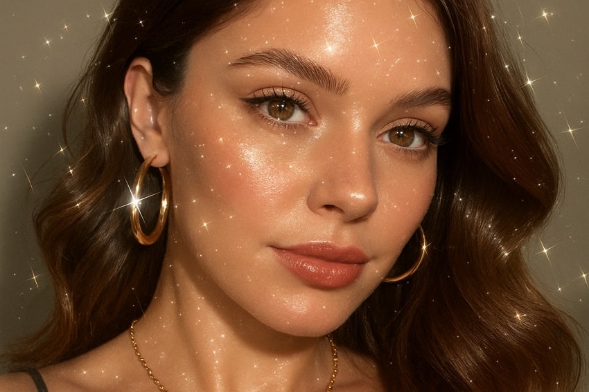 glittery kira filter