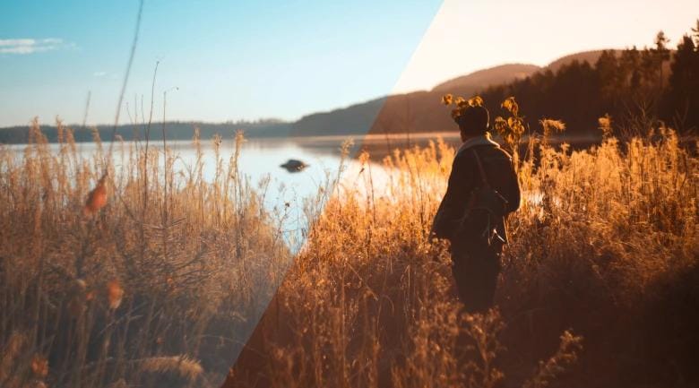 warm tone color grading