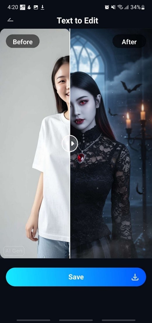 preview the generation and save