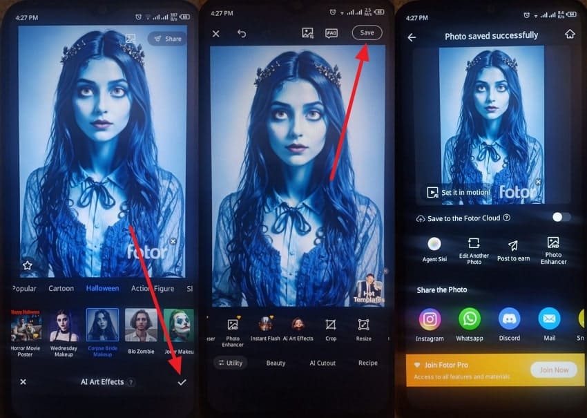 apply filter and download