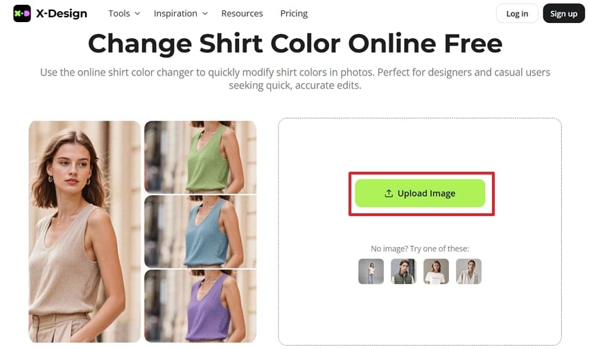 add picture on x-design