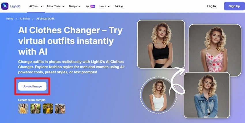 lightx insert image page