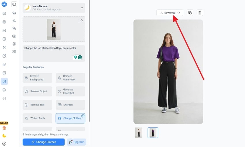 click download to save