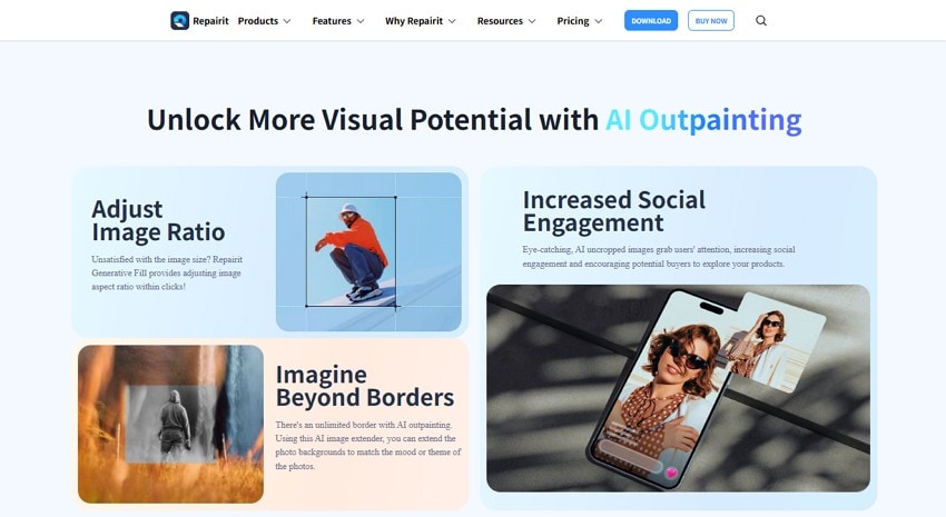 best ai image extender free