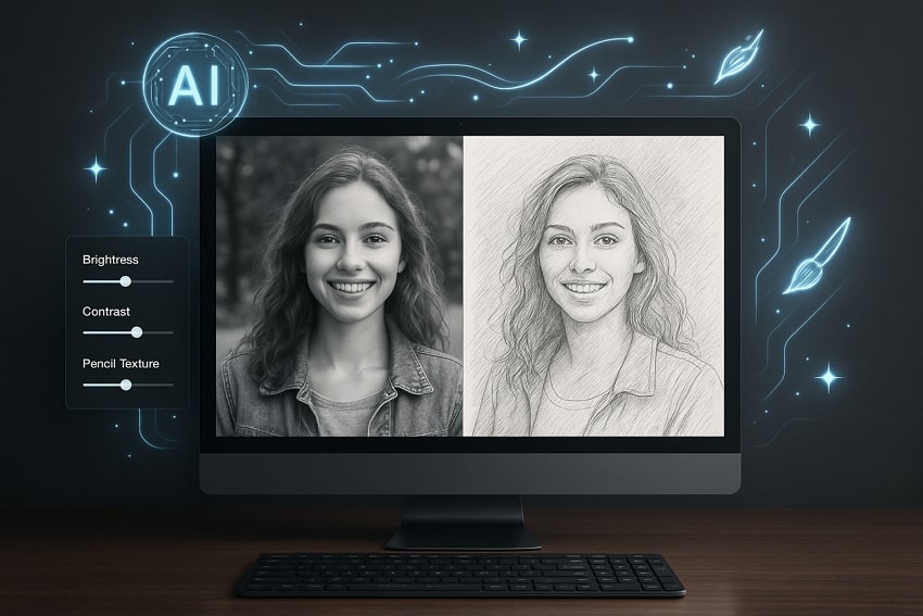 how photo sketch makers work