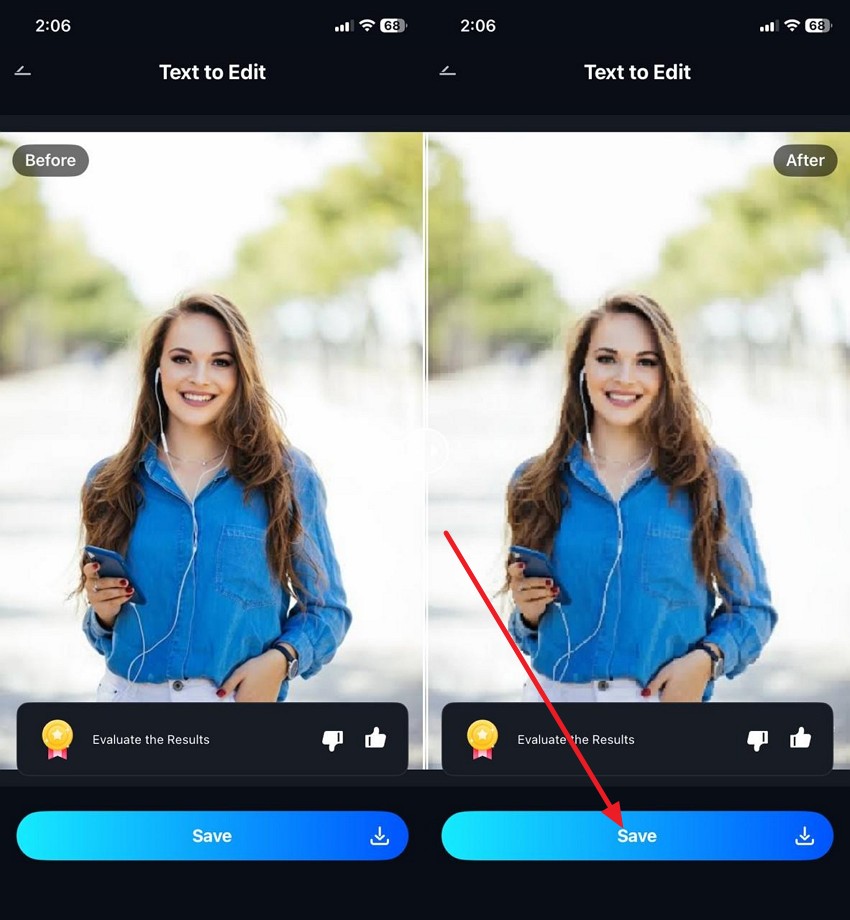 save the mosaic image