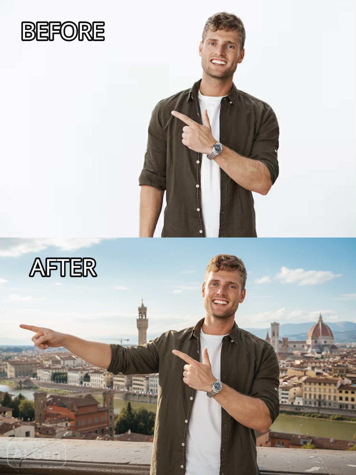 repairit app ai background changer