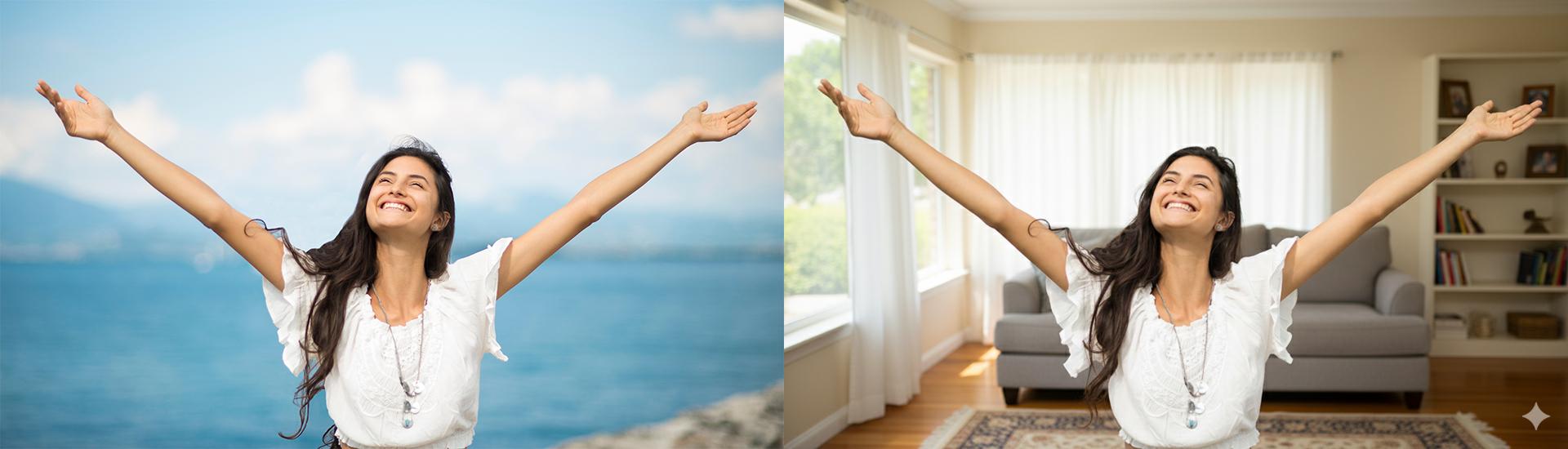 google gemini background changer