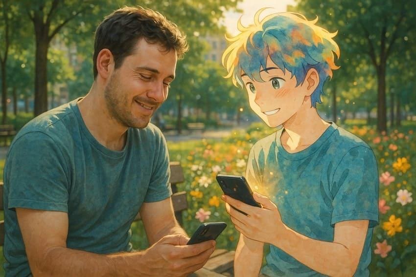 ghibli inspired watercolor filter