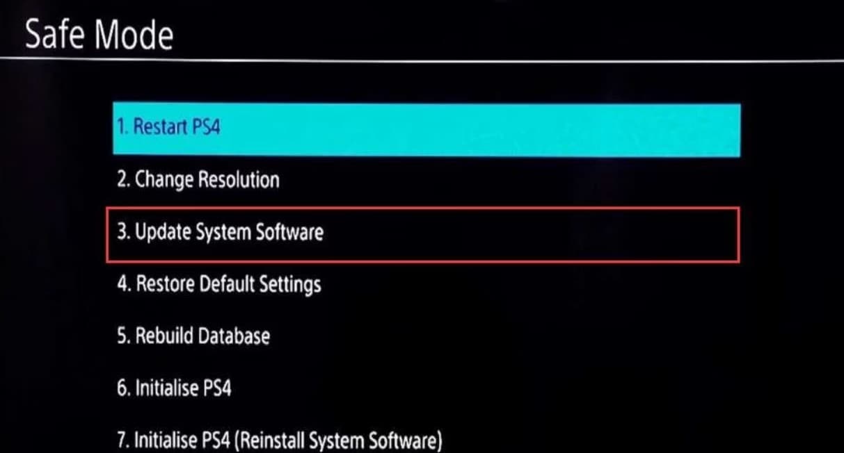 update system software