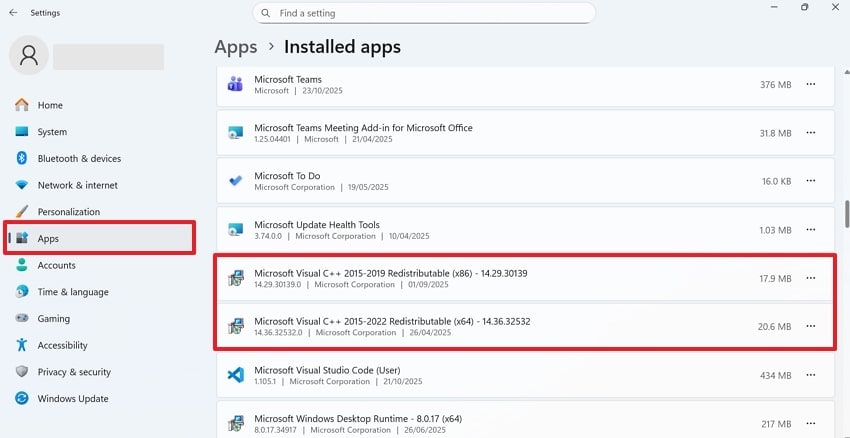 check visual c++ program
