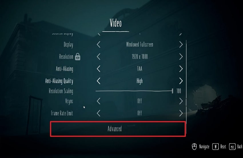 access little nightmares 3 advanced settings