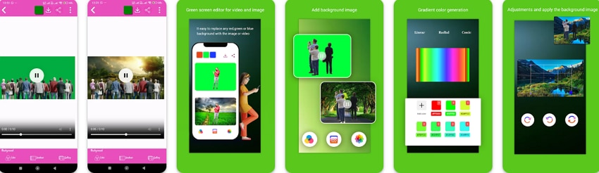 green screen edit app