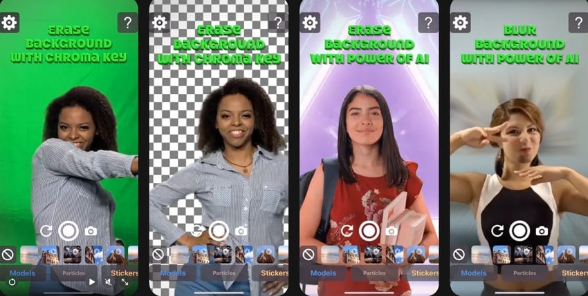green screen ios editor