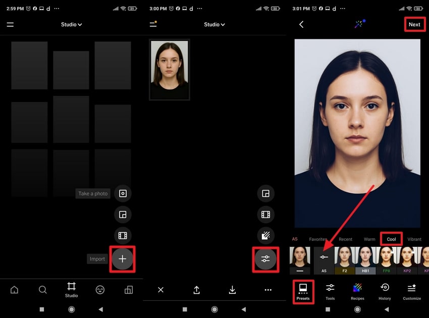 vsco a5 aesthetic filter