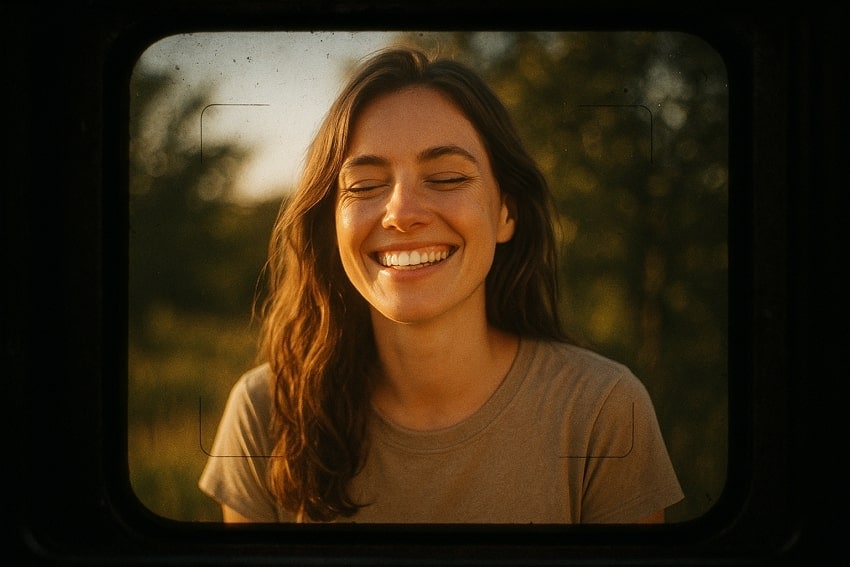 retro vintage aesthetic filter