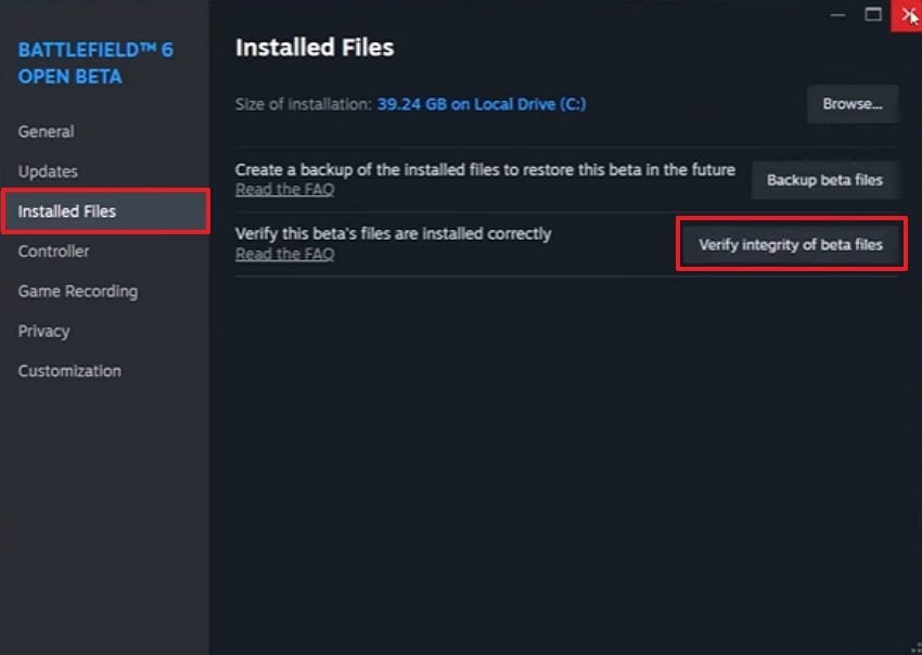 verify battlefield 6 game files