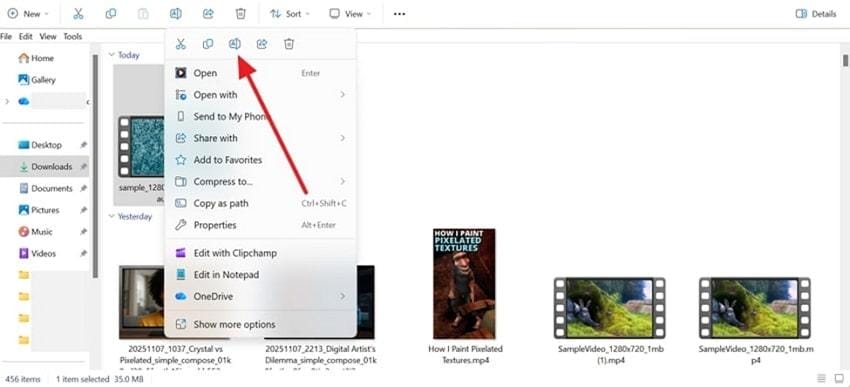 rename mkv file to mp4