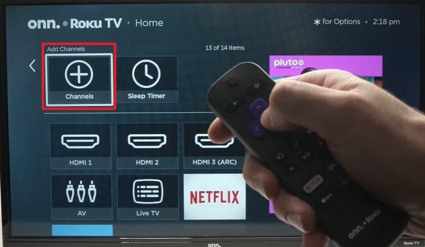 add prime video channel on roku