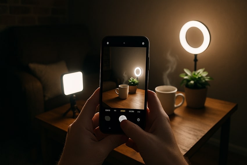 use proper lighting for shoots