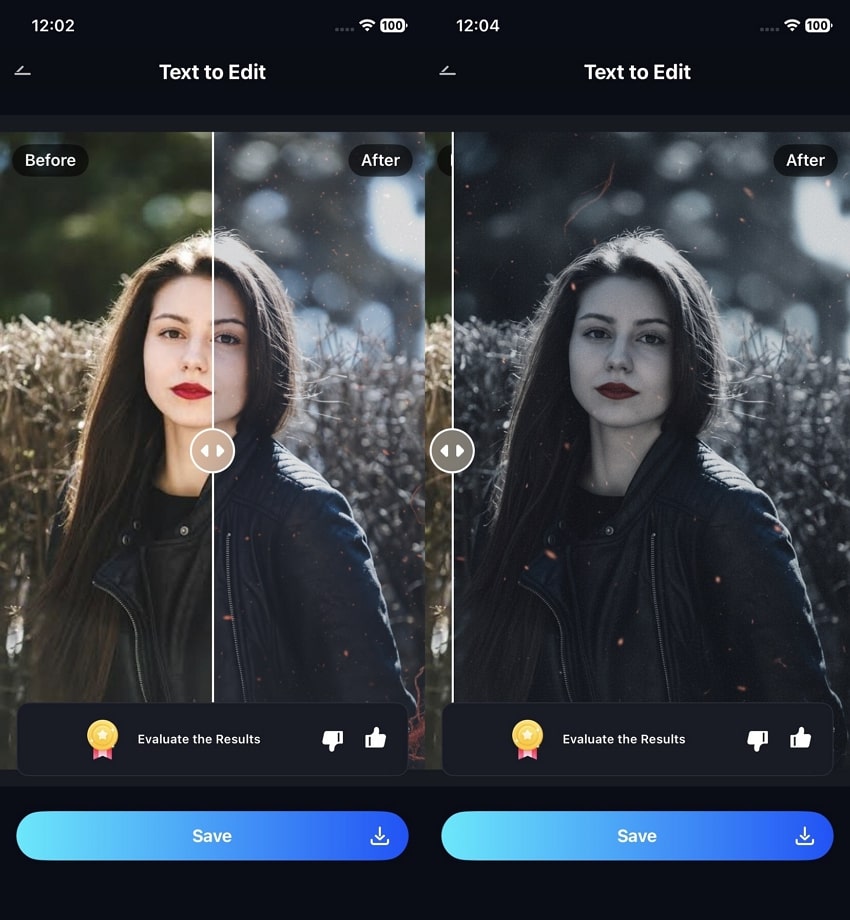 download stranger filtered photo