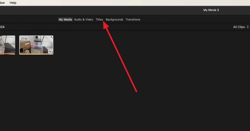 guide to imovie overlay text