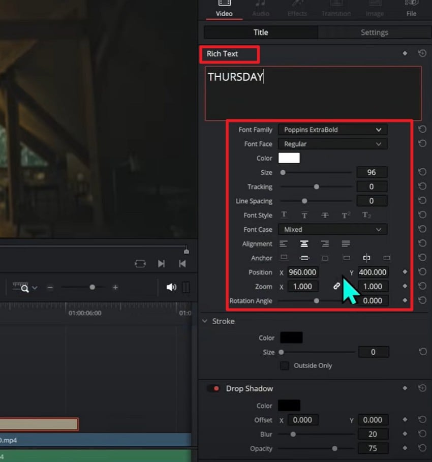guide to imovie overlay text