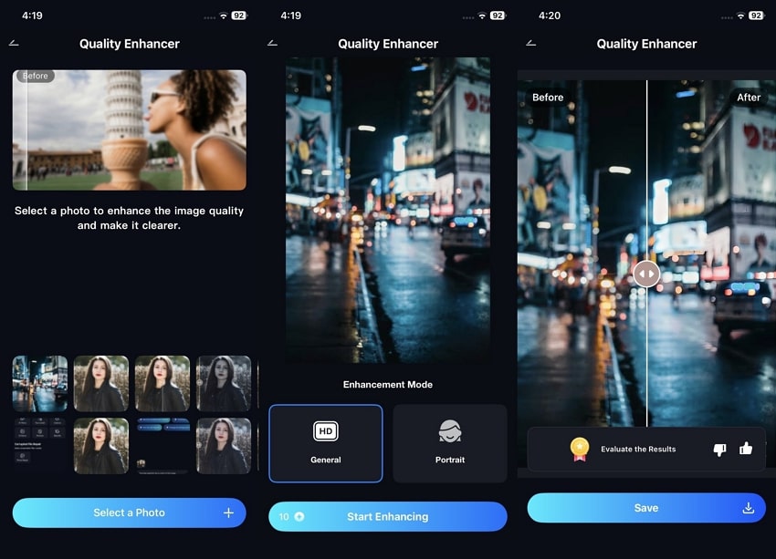enhance whatsapp blurry images