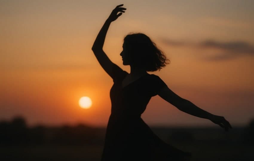 dancing shadow photo