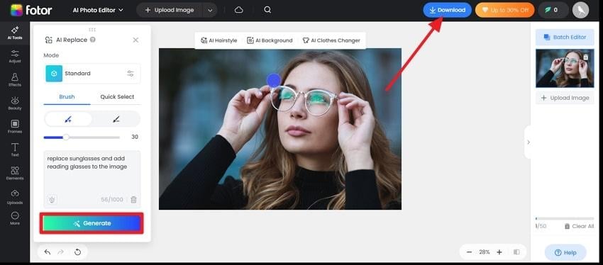 preview results and download