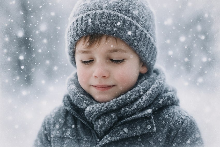 snowfall impact christmas filter