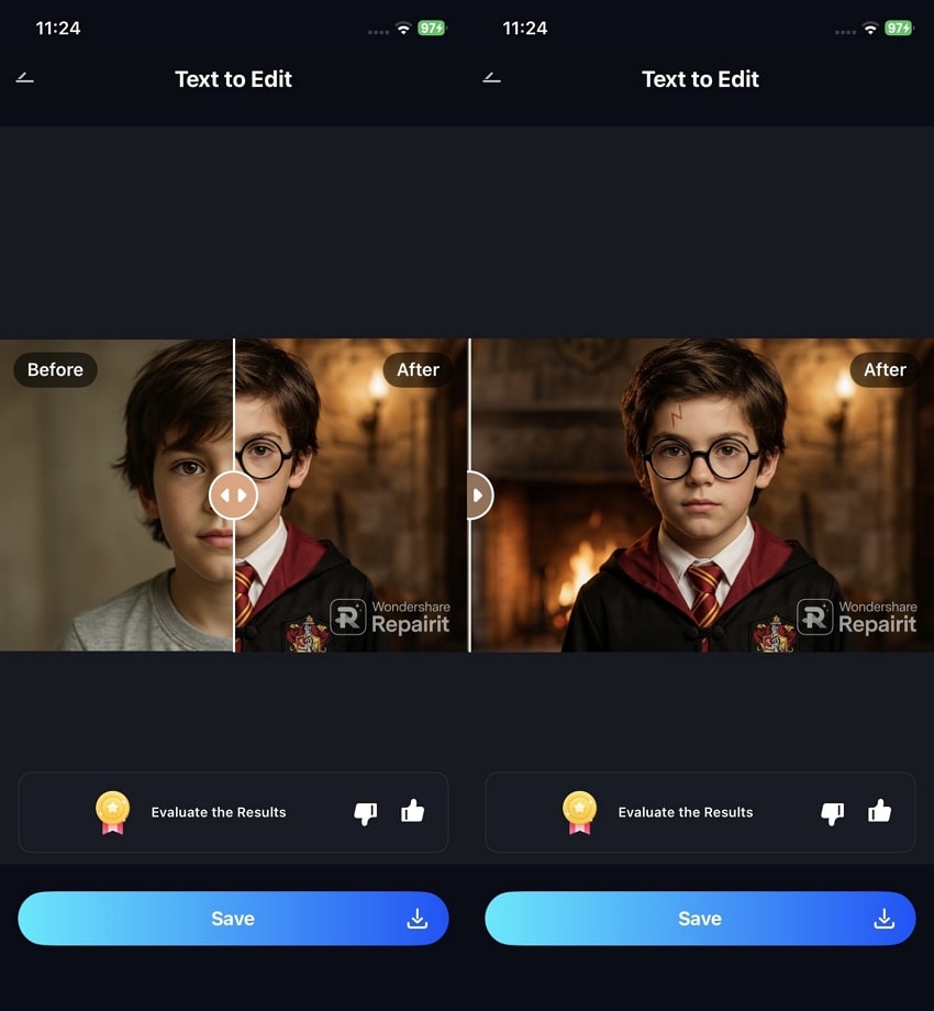 download harry potter filterred photo