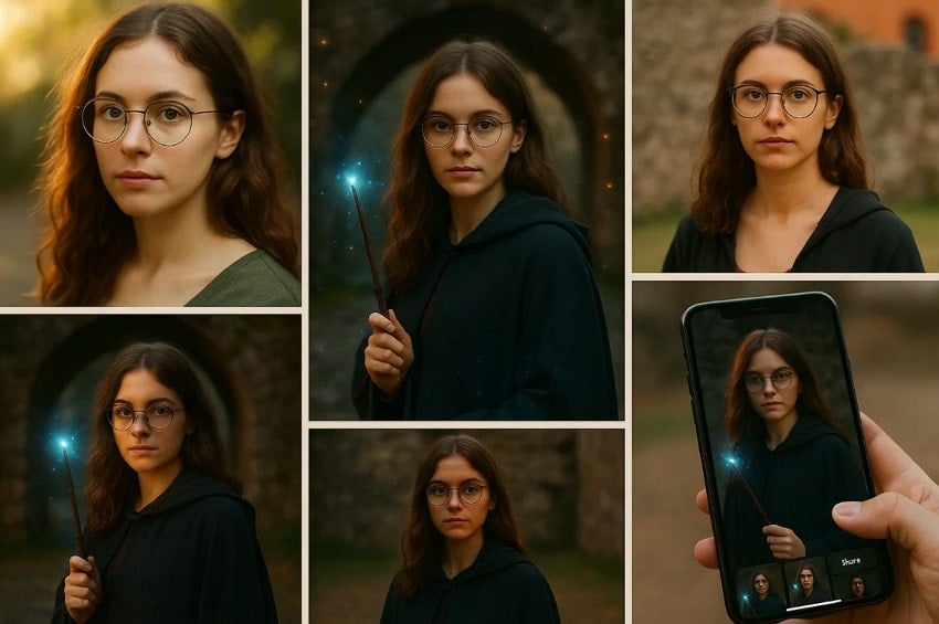 tips to apply harry potter filter