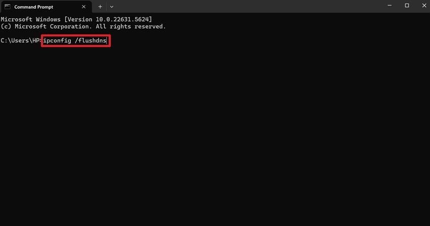 reset dns settings on windows