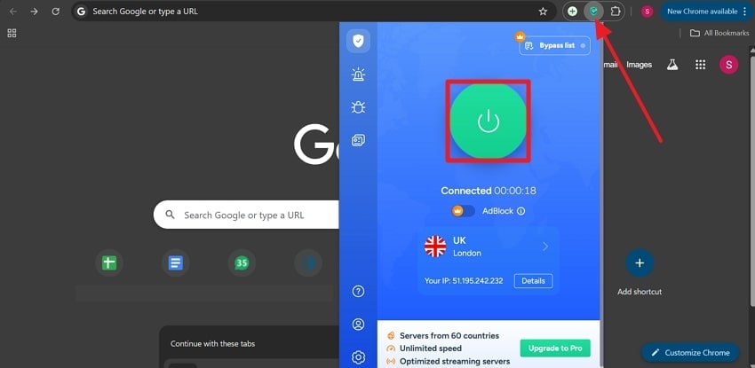 disable your vpn proxy