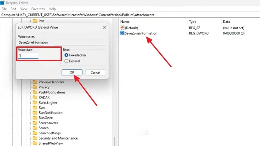 rename attachment and change its value