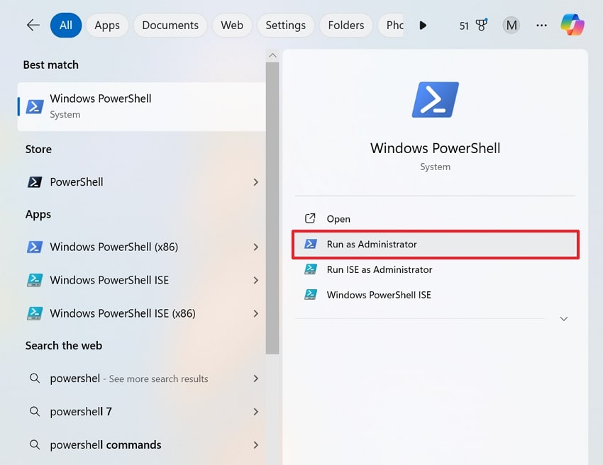 access windows powershell