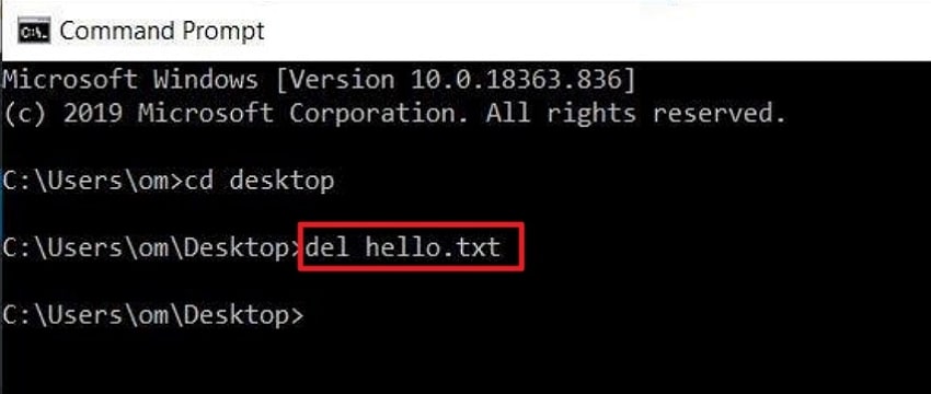 delete problematic files