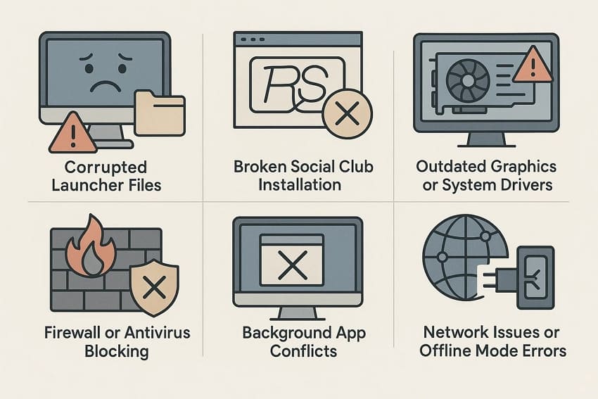 common causes of launcher not opening